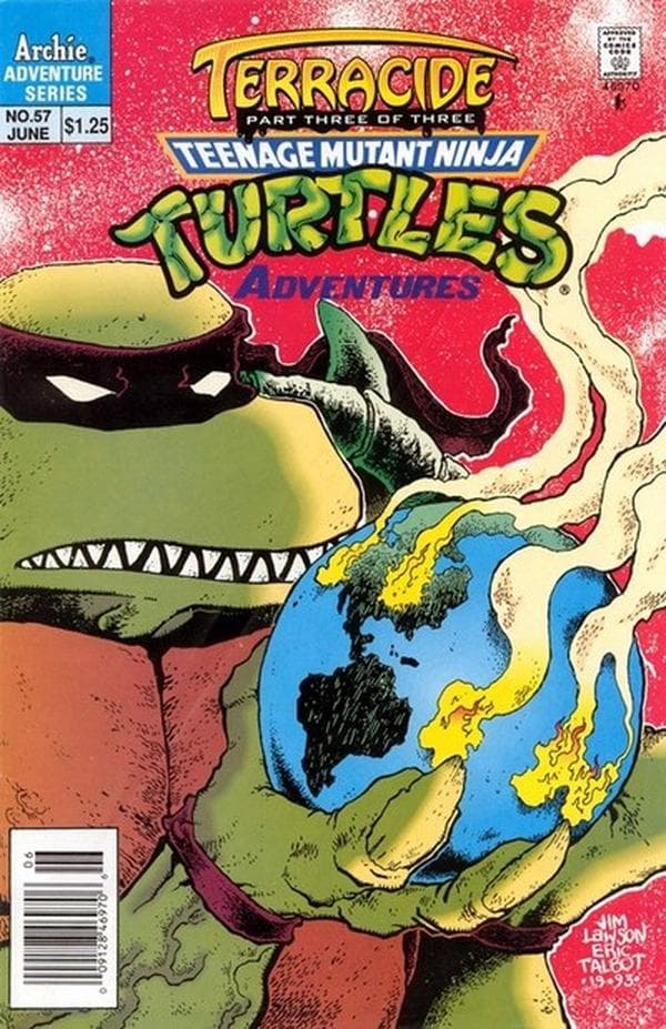 Teenage Mutant Ninja Turtles Adventures #57 cover