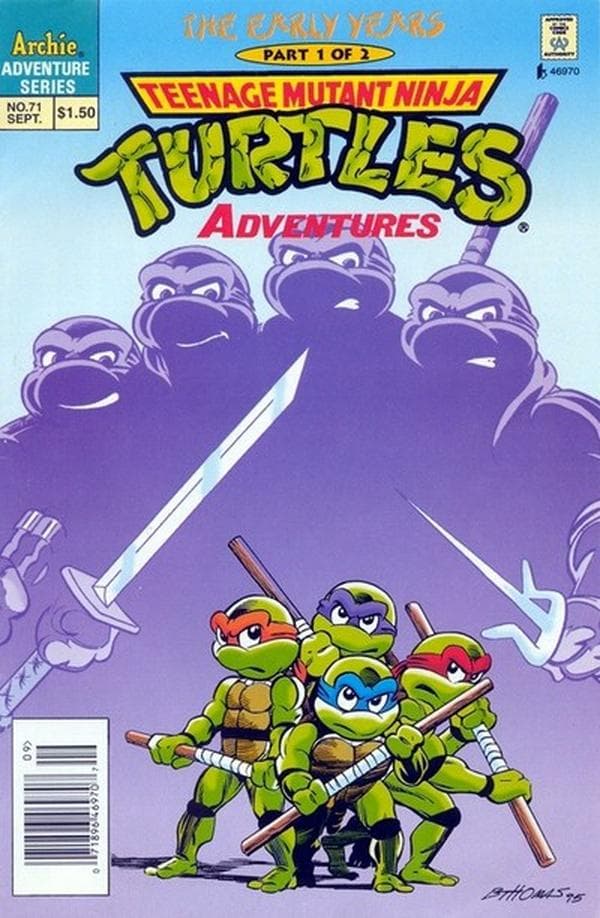 Teenage Mutant Ninja Turtles Adventures #71 cover