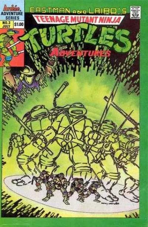 Teenage Mutant Ninja Turtles Adventures #3 cover