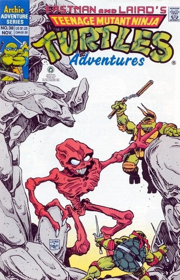 Teenage Mutant Ninja Turtles Adventures #38 cover