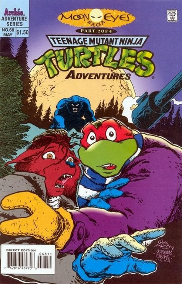 Teenage Mutant Ninja Turtles Adventures #68 cover