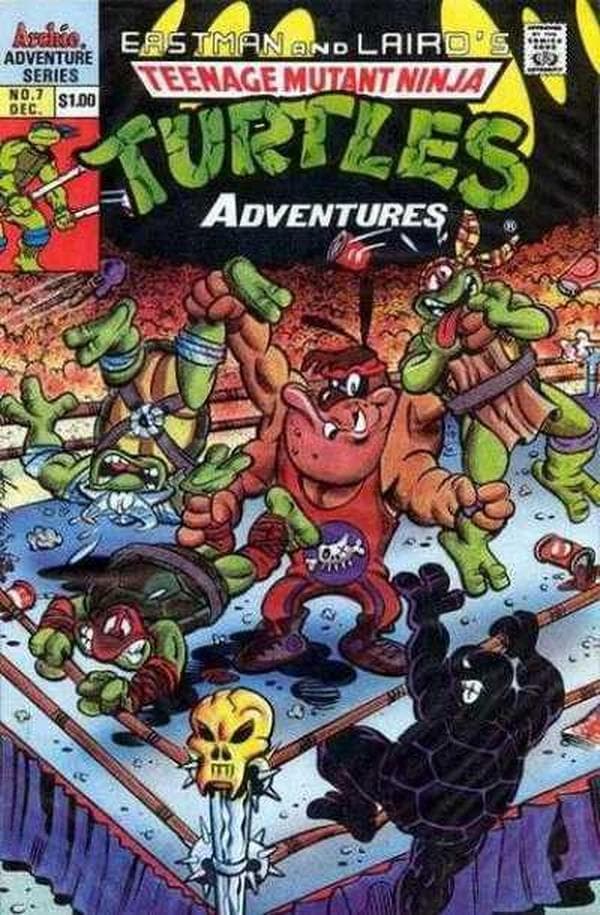 Teenage Mutant Ninja Turtles Adventures #7 cover