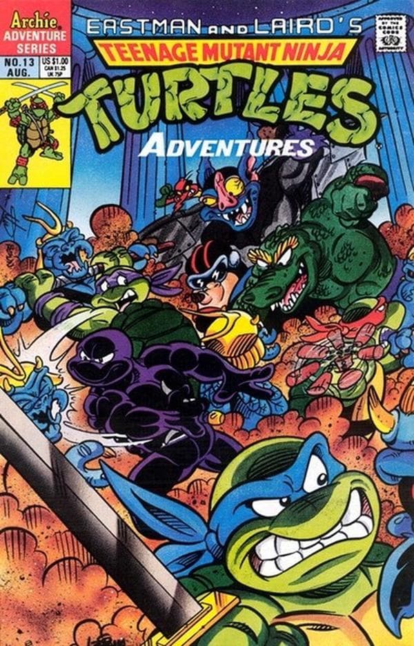 Teenage Mutant Ninja Turtles Adventures #13 cover