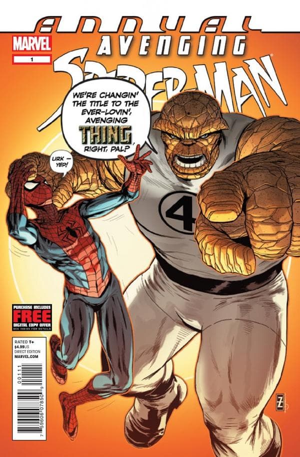 Avenging Spider-Man Annual #1 cover