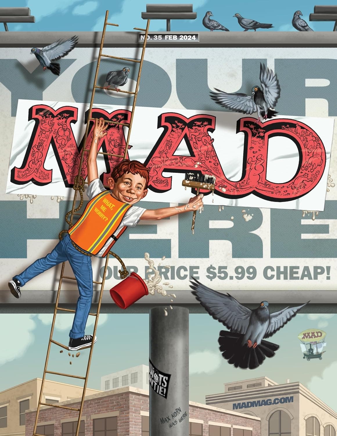MAD Magazine #35 cover