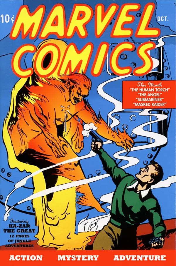 Marvel Comics #1 cover