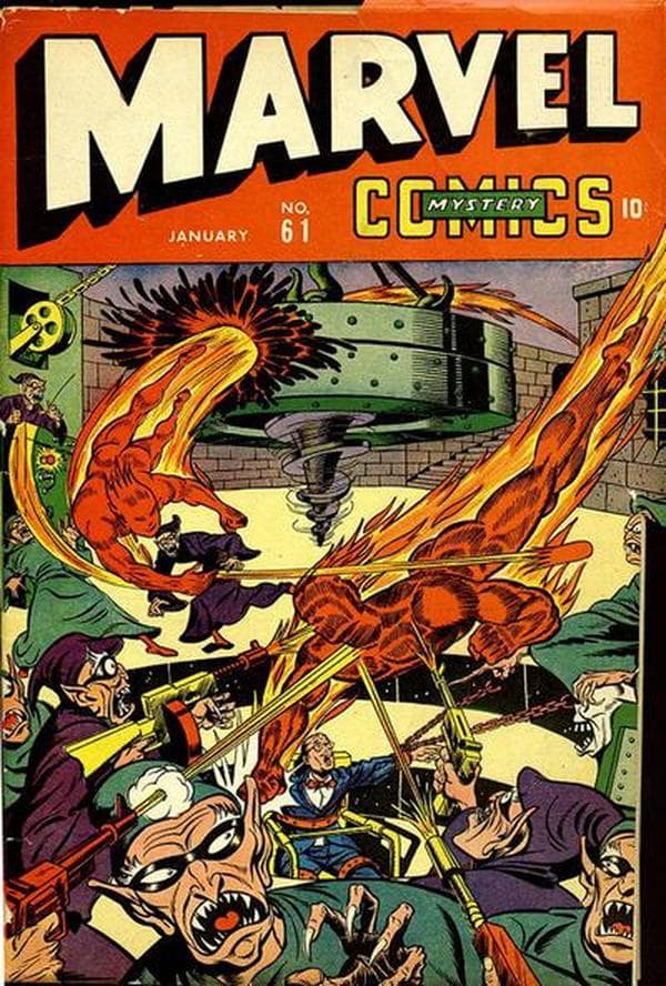 Marvel Mystery Comics #61 cover