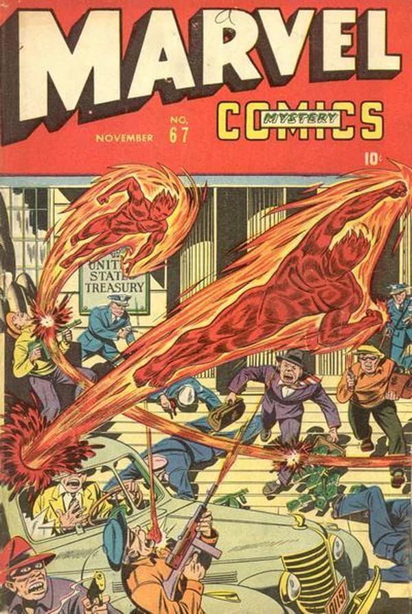 Marvel Mystery Comics #67 cover