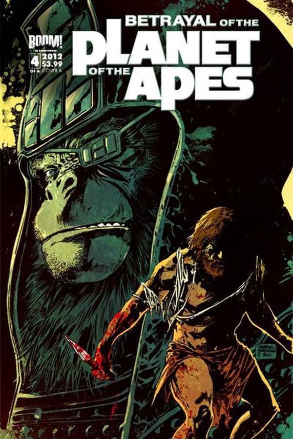 Betrayal of the Planet of the Apes #4 cover