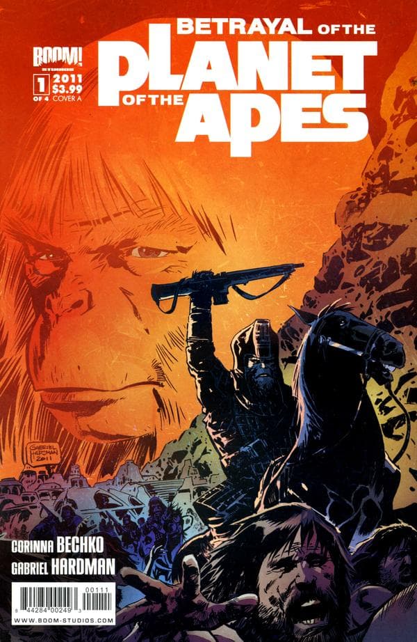 Betrayal of the Planet of the Apes #1 cover