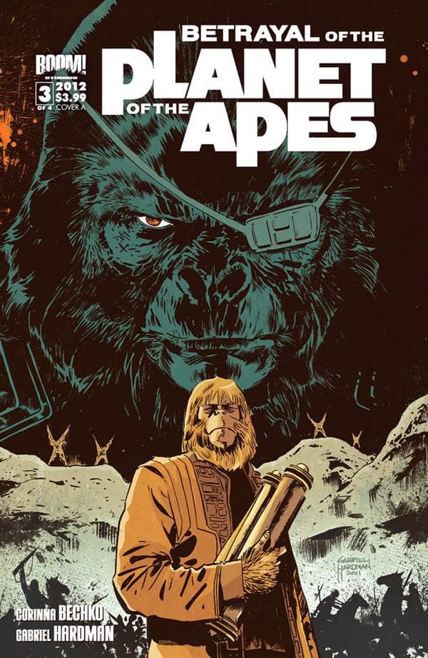 Betrayal of the Planet of the Apes #3 cover