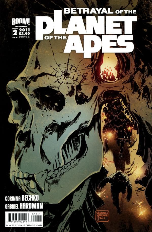 Betrayal of the Planet of the Apes #2 cover