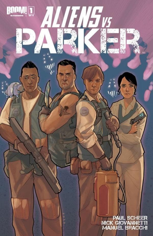 Aliens vs. Parker #1 cover