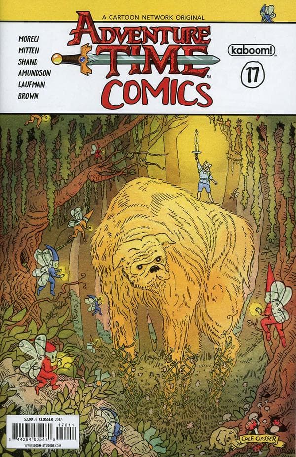 Adventure Time Comics #17 cover