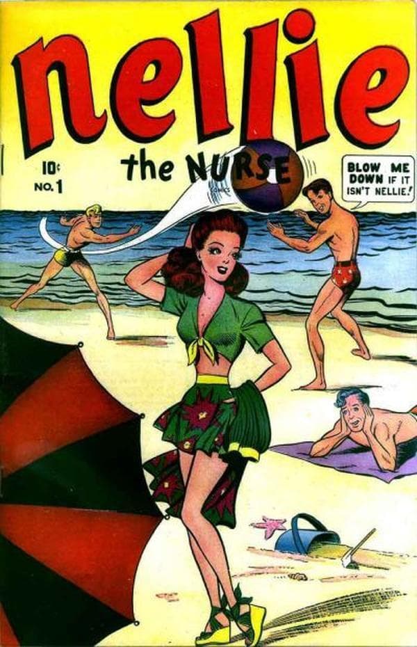 Nellie the Nurse Comics cover — © Marvel Comics