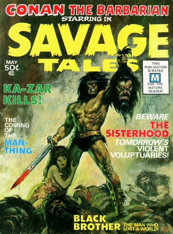 Savage Tales #1 cover