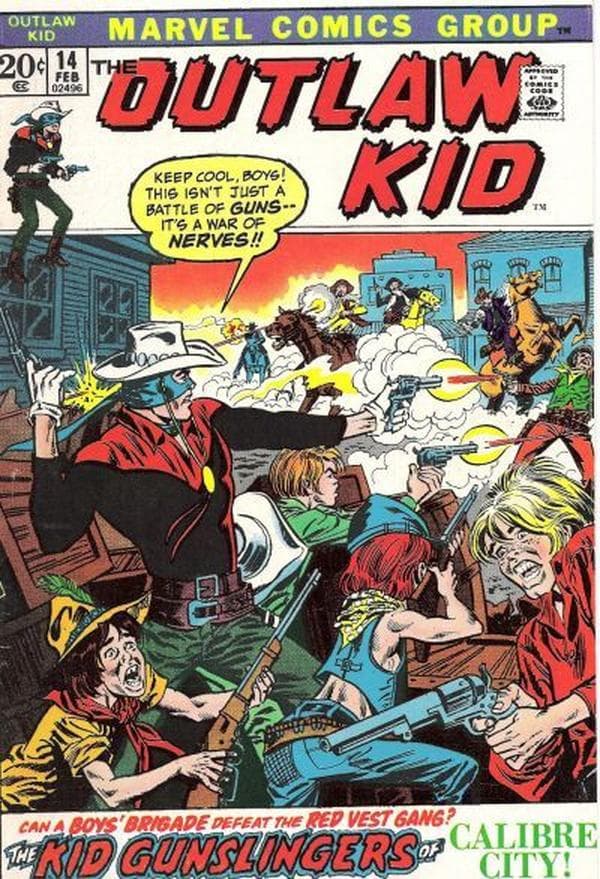 The Outlaw Kid #14 cover