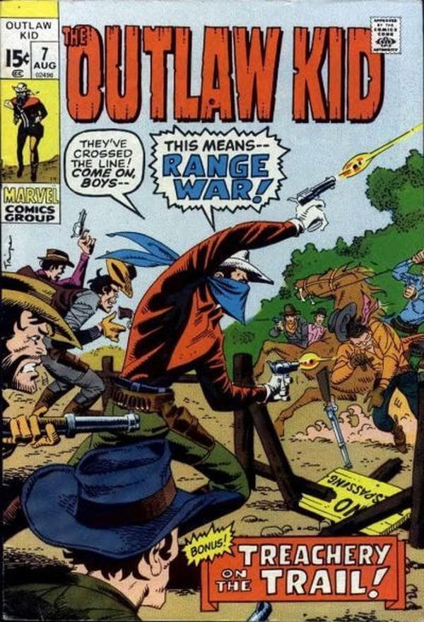 The Outlaw Kid #7 cover