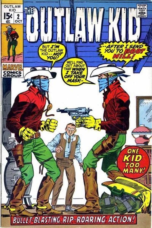 The Outlaw Kid #2 cover