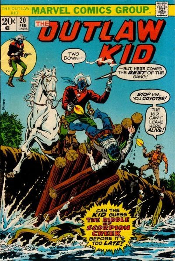 The Outlaw Kid #20 cover