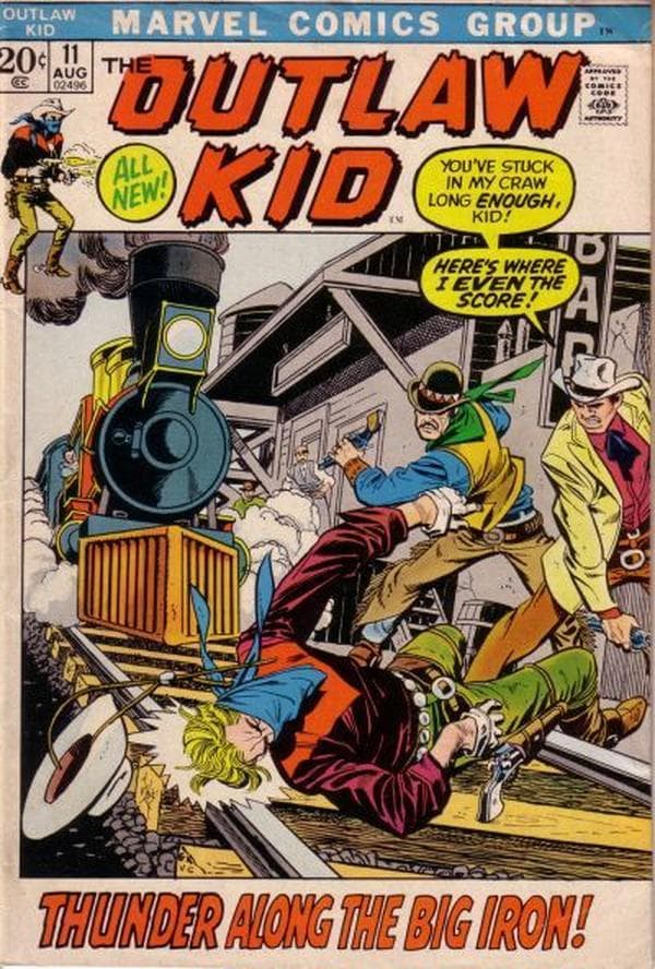 The Outlaw Kid #11 cover