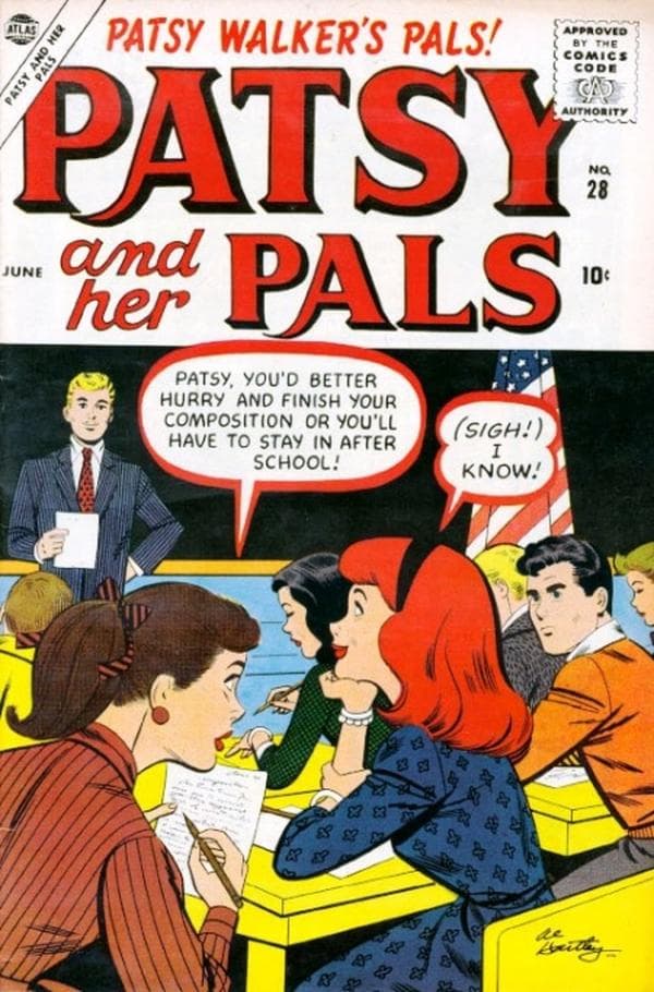Patsy and Her Pals #28 cover