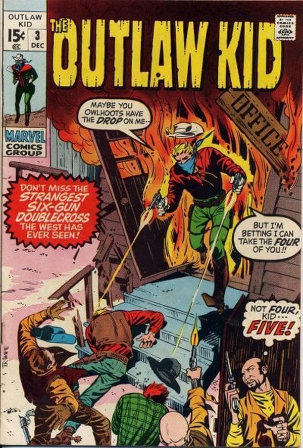 The Outlaw Kid #3 cover