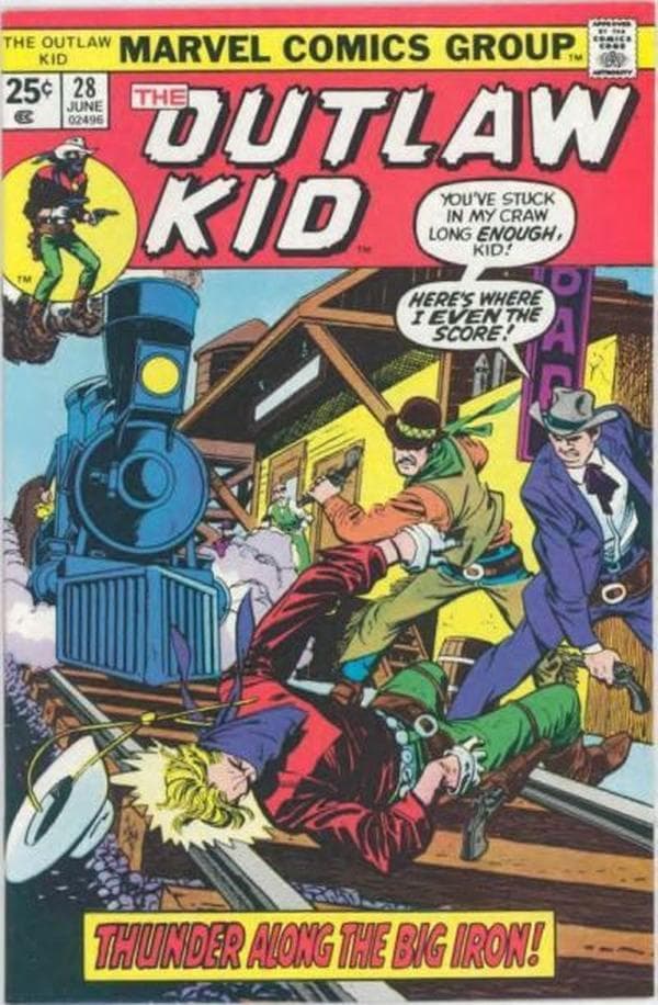 The Outlaw Kid #28 cover