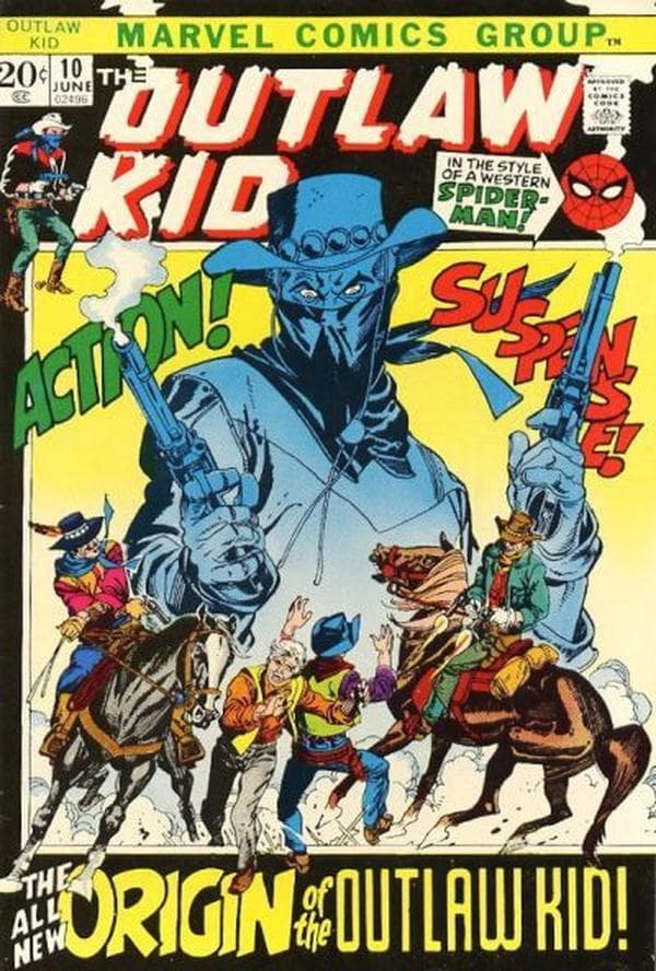 The Outlaw Kid #10 cover