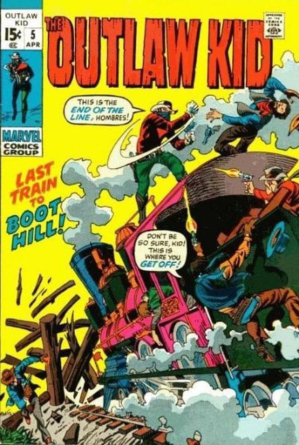 The Outlaw Kid #5 cover