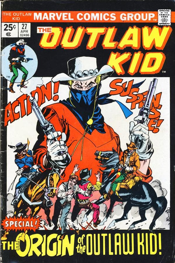 The Outlaw Kid #27 cover