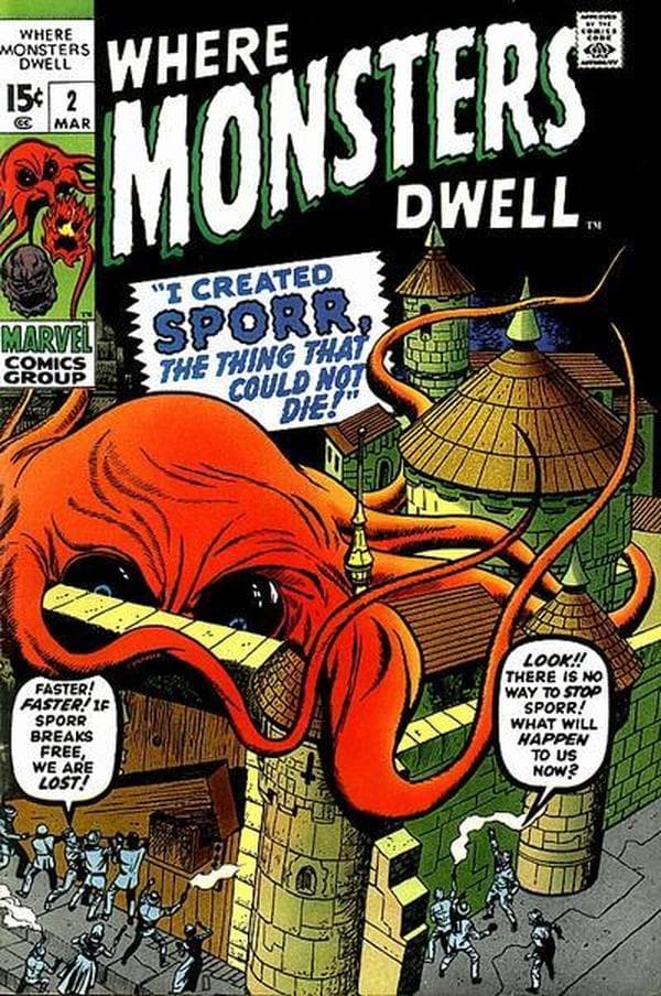 Where Monsters Dwell #2 cover