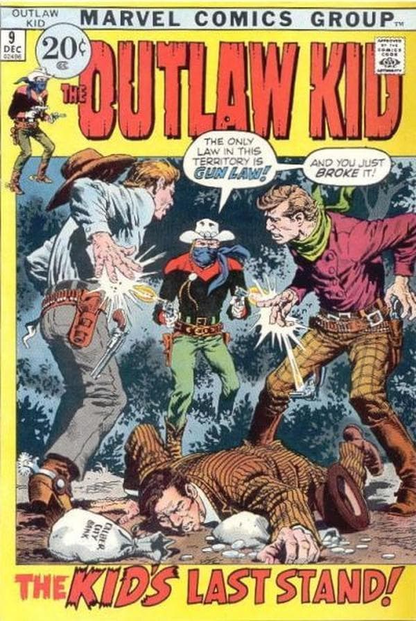 The Outlaw Kid #9 cover