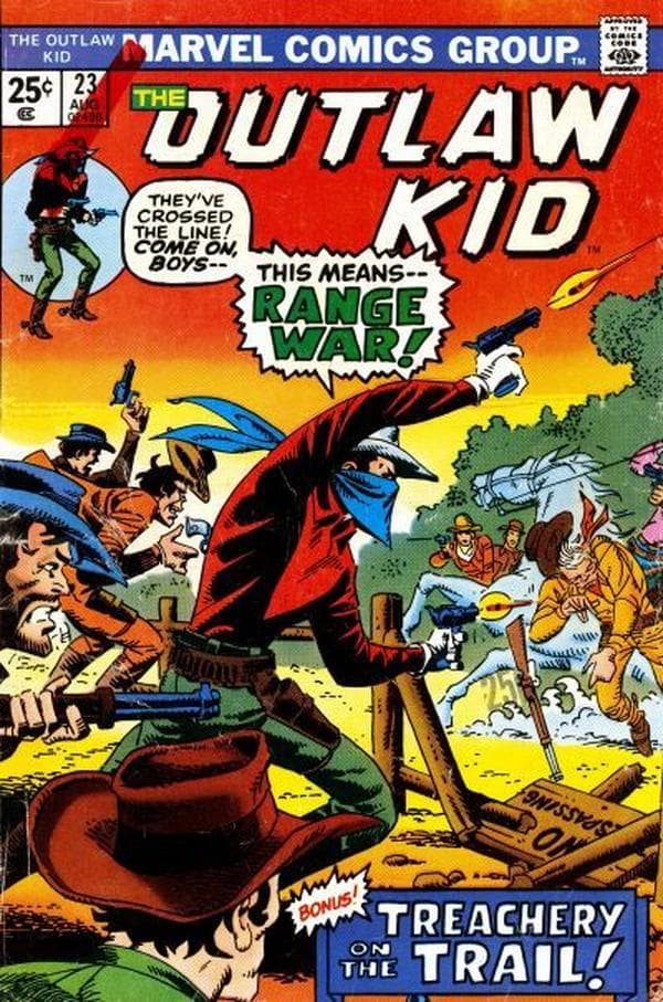 The Outlaw Kid #23 cover