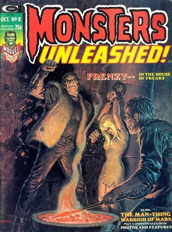 Monsters Unleashed #8 cover