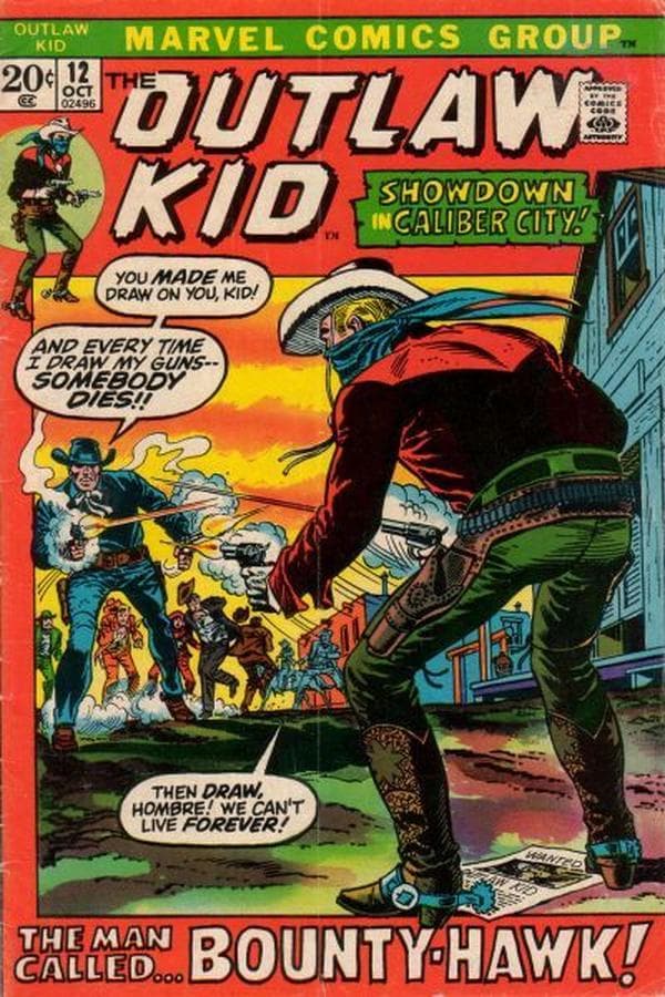 The Outlaw Kid #12 cover