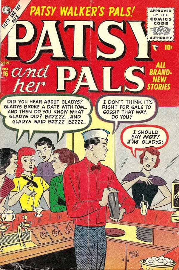 Patsy and Her Pals #16 cover