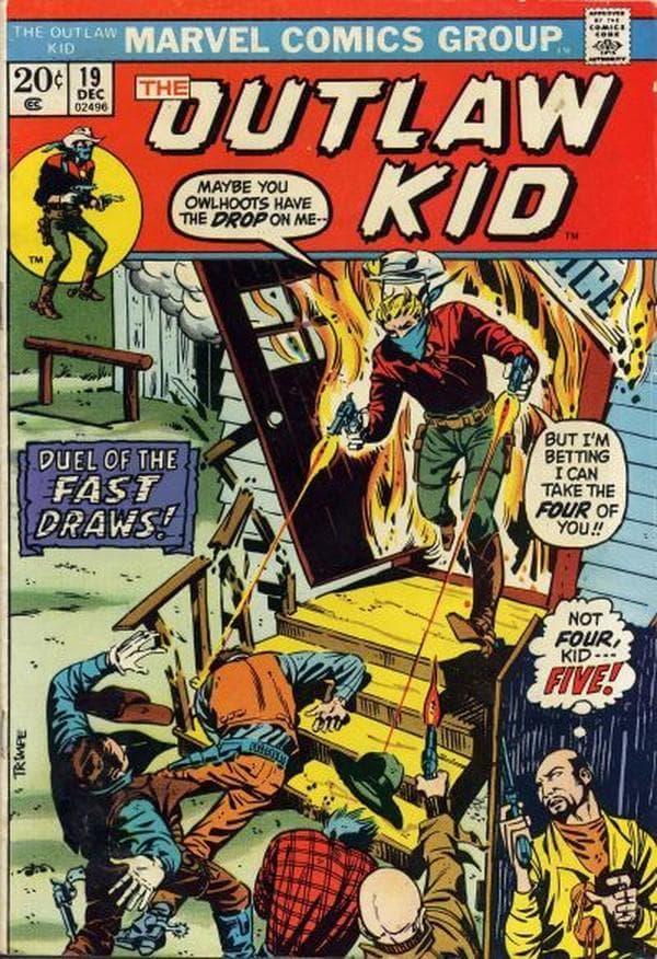The Outlaw Kid #19 cover