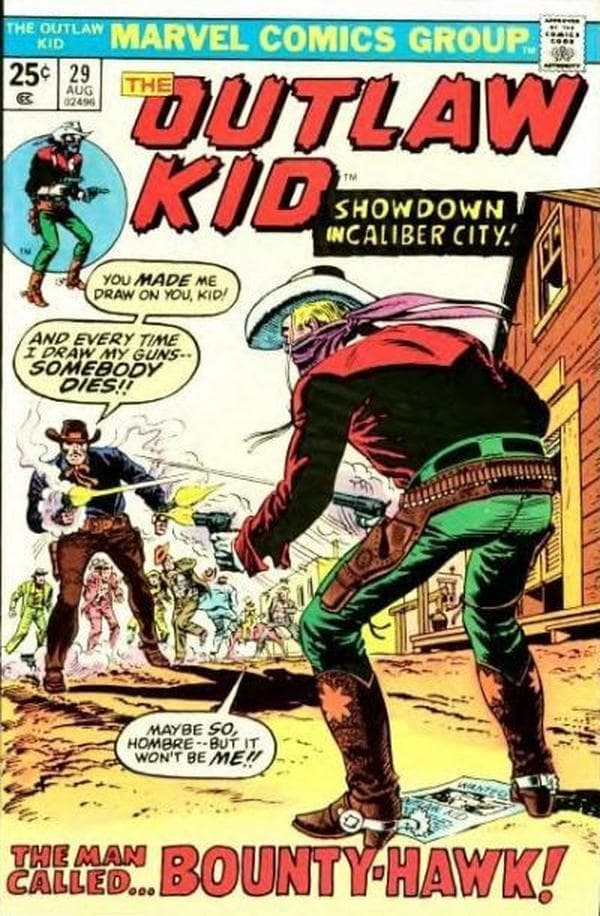 The Outlaw Kid #29 cover