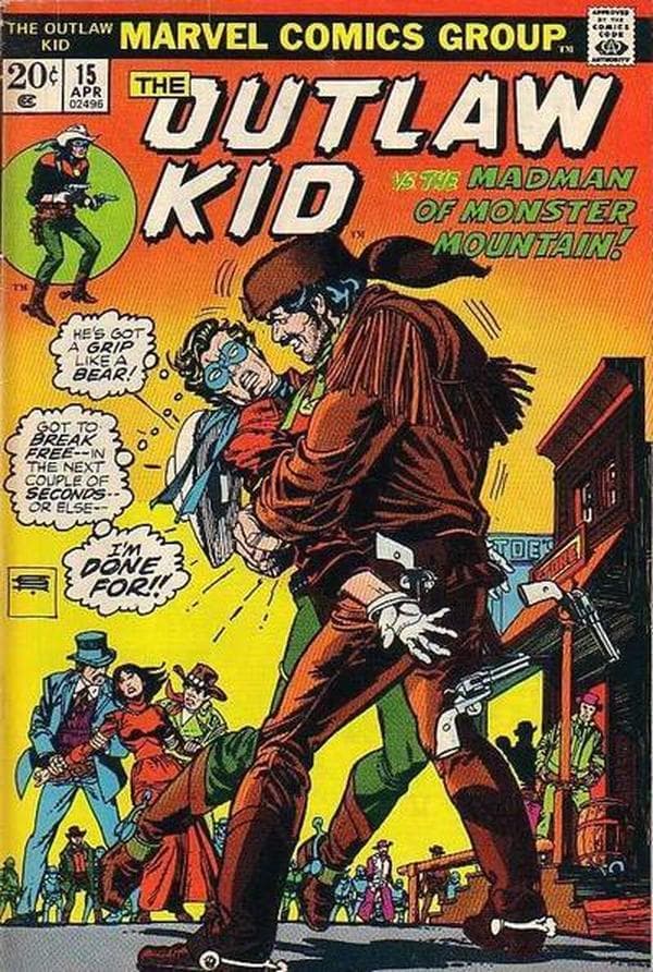 The Outlaw Kid #15 cover