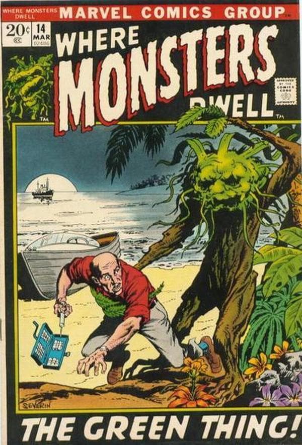Where Monsters Dwell #14 cover