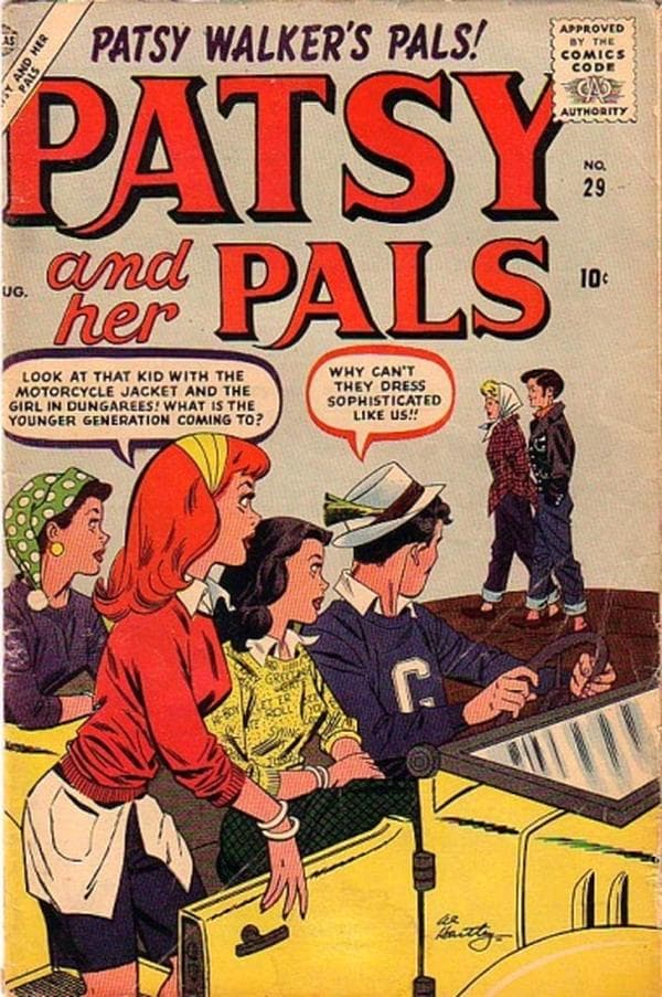 Patsy and Her Pals #29 cover