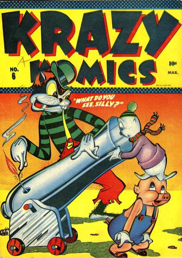 Krazy Komics #6 cover