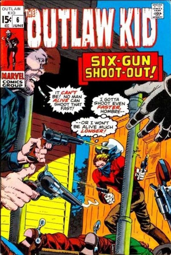 The Outlaw Kid #6 cover