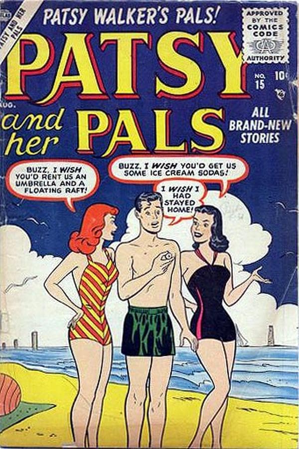 Patsy and Her Pals #15 cover
