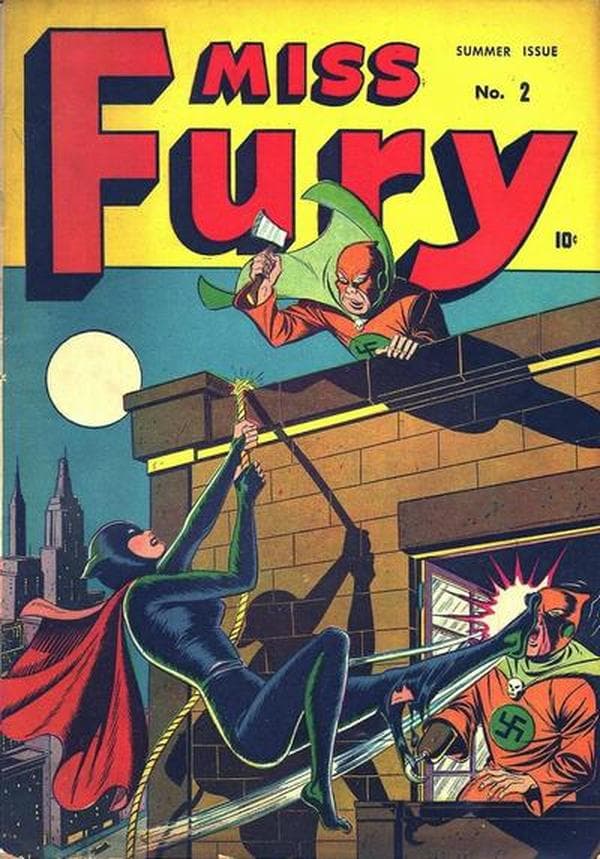 Miss Fury #2 cover
