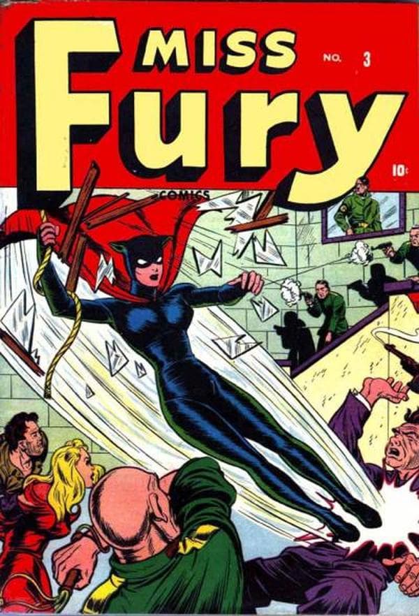 Miss Fury #3 cover