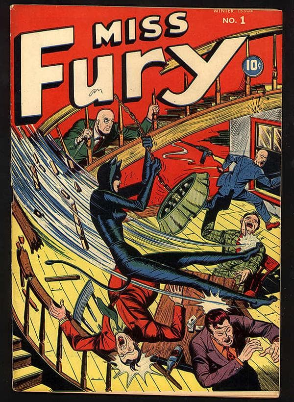 Miss Fury #1 cover