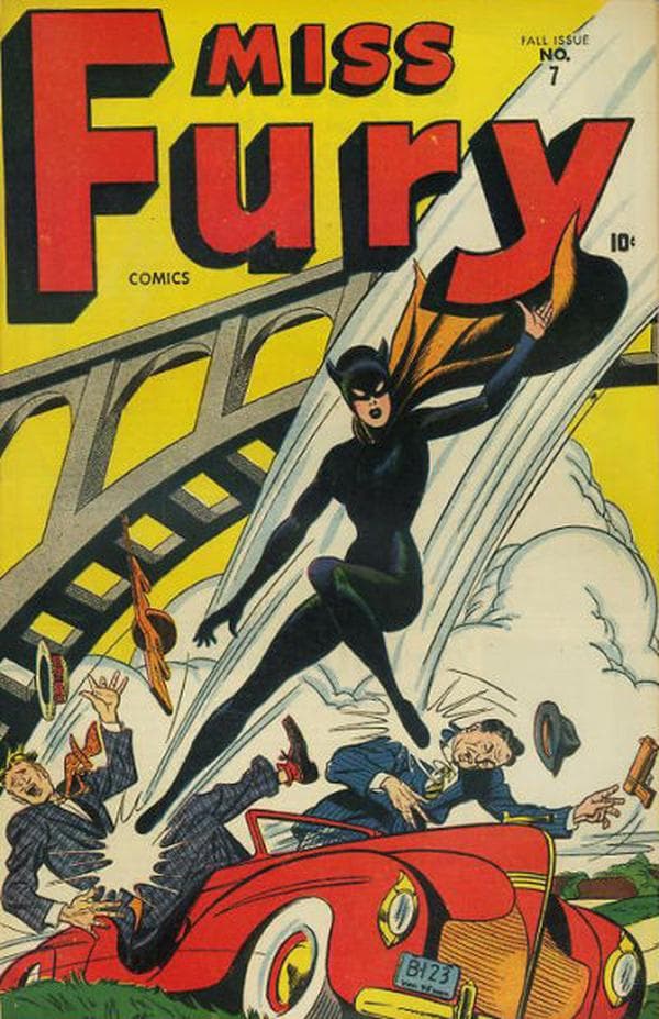Miss Fury #7 cover