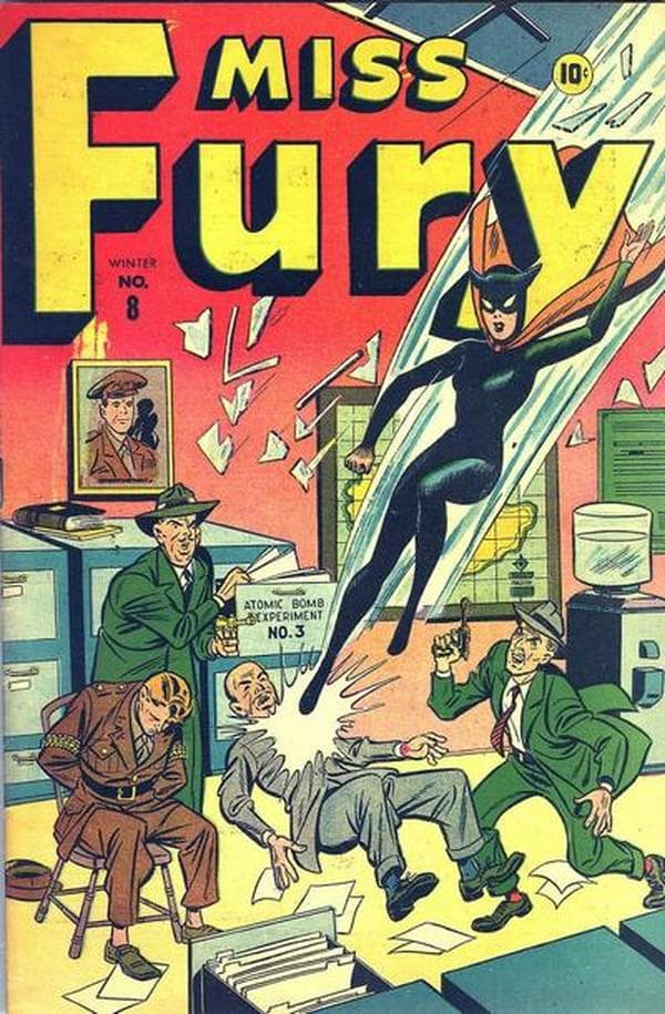 Miss Fury #8 cover